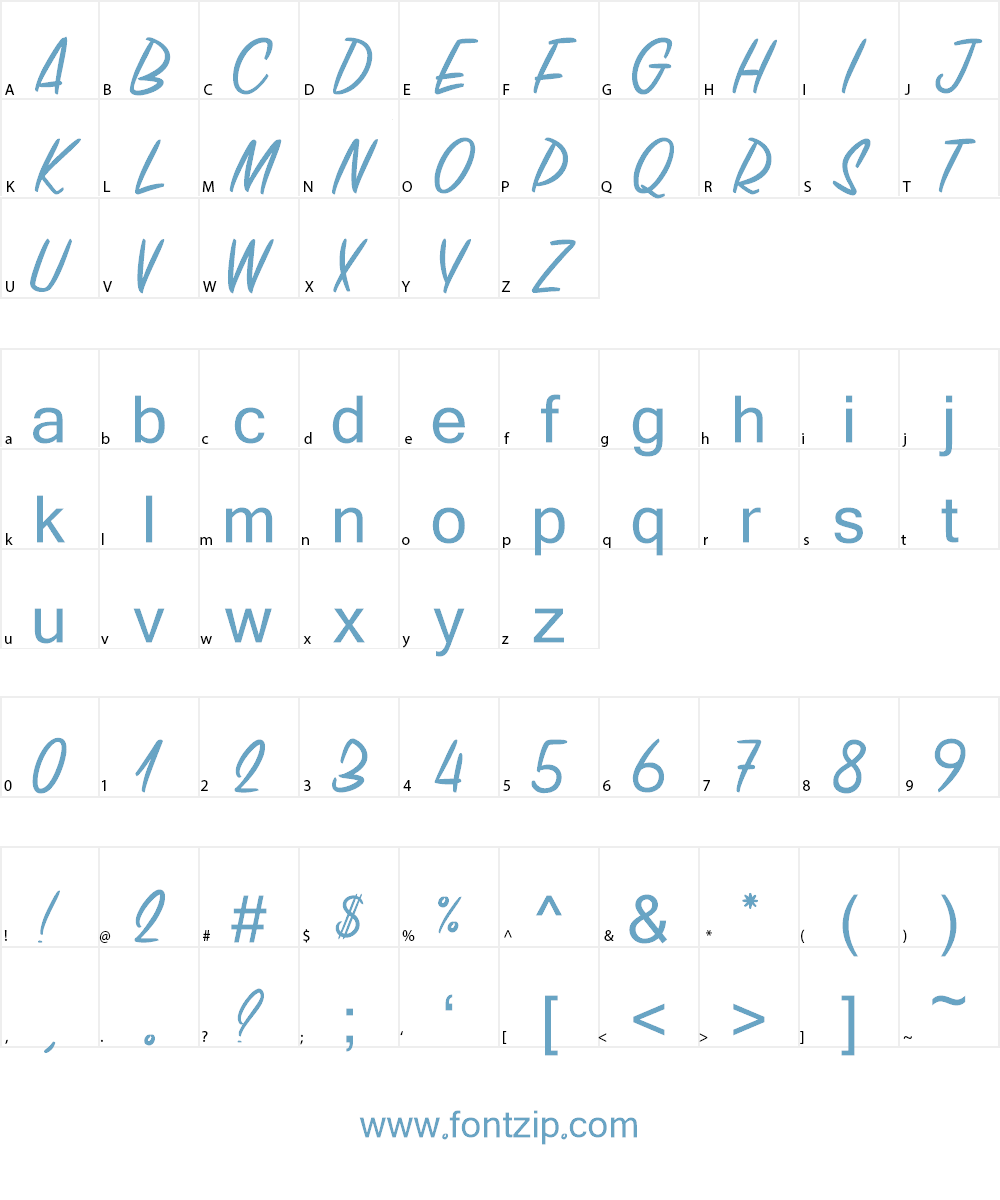 CHICKEN CHORIZO Font Character
